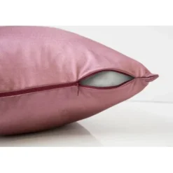 Pillows/ 18 X 18 Square/ Insert Included/ Decorative Throw/ Accent/ Sofa/ Couch/ Bedroom/ Polyester/ Hypoallergenic/ Pink/ Modern -Bed Frame Shop 48637fde 1a45 4d63 8e0c 4795ad74dc88