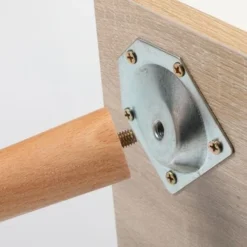 Modern Nightstand With Drawer And Shelf,Set Of 2 - Natural -Bed Frame Shop 4926e35f 92dd 4d68 bf1e e2034ae43c6f