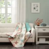 Coral Pebble Beach Oversized Cotton Quilted Throw 50x70"