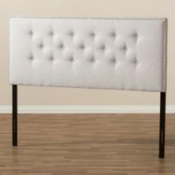 Contemporary Fabric Headboard By Baxton Studio - Grey - Twin -Bed Frame Shop 494763a7 d885 46af 82d9 349271ad63f5
