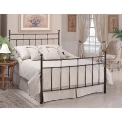 Providence Antique Finial Vintage Inspired Bed - Antique Bronze - Twin -Bed Frame Shop 4a2f0ef9 d8e6 4f0d 8e42 ad7ea947e886