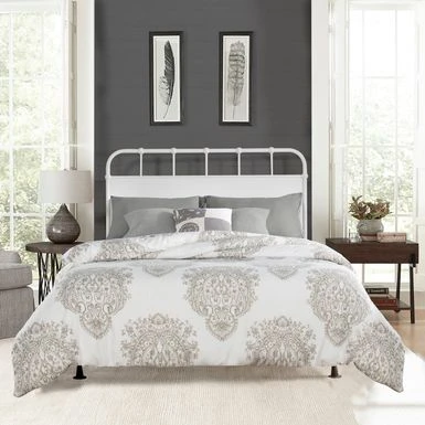 Carbon Loft Wandja Metal Headboard With Frame - Black - King 2 Carbon Loft Wandja Metal Headboard With Frame - Black - King - Image 2