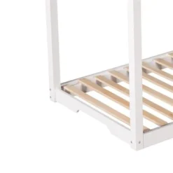 Merax Twin XL/King Size House Platform Bed With Trundle - White -Bed Frame Shop 4abf91ca 6af3 48a5 b168 9435e9462847