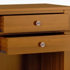 WYNDENHALL Sterling SOLID WOOD 24 Inch Wide Bedside Nightstand Table - Rustic Natural Aged Brown -Bed Frame Shop 4af5811a 9a77 43a3 a767 71ce96217745