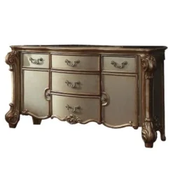 ACME Vendome Dresser, Gold Patina & Bone - 5-drawer