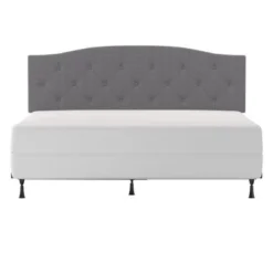 Living Essentials By Hillsdale Provence Upholstered Arch Adjustable Tufted Headboard With Frame - Glacier Gray - King -Bed Frame Shop 4cd97e2c dc78 41da a4ed bf9aadb8cd58