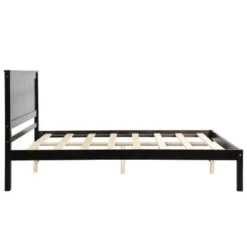 Nestfair Wooden Platform Bed With Headboard And Wood Slat Support - White - Queen -Bed Frame Shop 4d67d6ab fa15 4877 823a 914e26f53a16