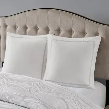 White Hollywood Glam Comforter Set King 4 White Hollywood Glam Comforter Set King - Image 4