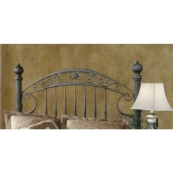 Chesapeake Brown Finish Rails Not Included Headboard - Queen