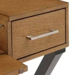 Gatenby Vanity Set With Flip Mirror And Power Strip By INSPIRE Q Classic - Grey -Bed Frame Shop 4ee26cf2 fc19 4ada b310 ba950acddb55