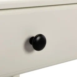 Wood Nightstand Set Of 2 With Drawers And Shelves - White -Bed Frame Shop 4fd70dd6 b4fe 47c2 a54a de5b394bd471