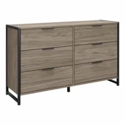Atria 6 Drawer Dresser By Bush Furniture - Platinum Gray -Bed Frame Shop 504dedde 90bf 4893 bd8d 3bc27e040787