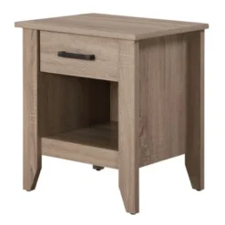 Lennox 1-drawer Wooden Nightstand - Wenge -Bed Frame Shop 53ed9c10 5072 42ce 9110 24cadf90cea7
