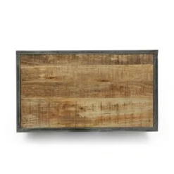 Gieke Industrial Handcrafted Mango Wood Shoe Rack By Christopher Knight Home - Natural + Gray -Bed Frame Shop 544c606c 082e 4afc b900 a439b09f8d07