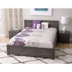 Carson Carrington Narvik Bed And Nightstand Set - Queen - 3 Piece