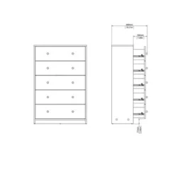 Porch & Den Zoe 5-drawer Chest - Coffee -Bed Frame Shop 54959f80 e6e1 4f22 8e10 2cb8326169d5