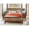 INSPIRED By Bassett Modern Mission Vintage Oak Finish Bed Set - Queen