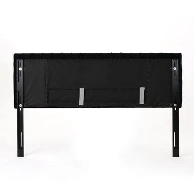 Jezebel Adjustable Diamond Tufted Headboard By Christopher Knight Home - Black 4 Jezebel Adjustable Diamond Tufted Headboard By Christopher Knight Home - Black - Image 4