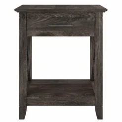 Key West Coastal Box Drawer Nightstand By Bush Furniture - Reclaimed Pine -Bed Frame Shop 5543b6df 9db2 45be 854b c5d830091f7d