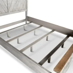 The Gray Barn Overlook Rustic 4-piece Bedroom Set - Rustic Chocolate And Honey - King -Bed Frame Shop 55be8e8e 41f4 4946 b4b0 c06f06f4f335