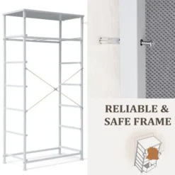 VredHom 7-drawer Storage Chest Dresser - Black - 7-drawer -Bed Frame Shop 55db1396 5c7e 4fe8 aee5 4dbc47e523e8