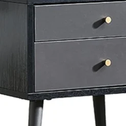 Nightstand With 2 Drawers, Suitable For Bedroom/Living Room/Side Table - Dark Gray - 2-drawer -Bed Frame Shop 5629ada4 9189 4b14 b0a9 cd9f0e2a2de9