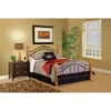 Winsloh Black/ Medium Oak Bed Set - Twin
