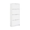 Porch & Den Cambria 4-drawer Shoe Cabinet - White