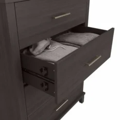 Somerset Full/Queen Size Headboard Bedroom Set By Bush Furniture - Fresh Walnut -Bed Frame Shop 59ad4d6d 207c 4c8e b479 3068acca22be