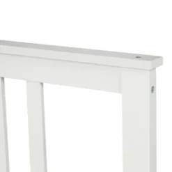 Full Size Wood Platform Bed With Headboard And Footboard - Grey -Bed Frame Shop 5acc4ad2 aebe 4823 a6a4 0284703f87c6