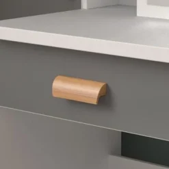 Makeup Vanity Set With Mirror And Stool - Black -Bed Frame Shop 5afe30d7 4379 4f79 9818 d7f374524329