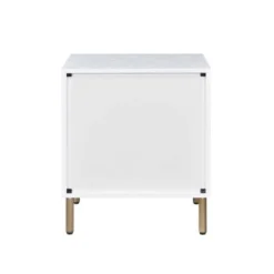 3 Drawers Nightstand With Metal Legs - Black And Silver -Bed Frame Shop 5bef5aec 590a 4e0d b3d6 bc0fa76c8b75