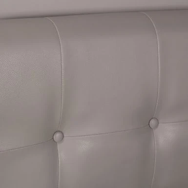 Hillsdale Furniture Lusso Grey Headboard With Frame - King 2 Hillsdale Furniture Lusso Grey Headboard With Frame - King - Image 2