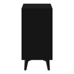 Alpine Furniture Flynn Mid Century Modern 3 Drawer Small Chest, Black - 3-drawer - Black -Bed Frame Shop 5d8dab0b 3451 4905 9c46 23c5c19c59f0