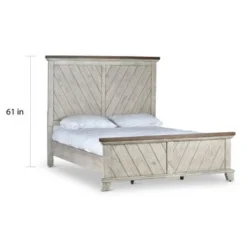 The Gray Barn Overlook Rustic 4-piece Bedroom Set - Rustic Chocolate And Honey - King -Bed Frame Shop 600f42c2 0565 4e6e 91a2 a1565f7c89c9