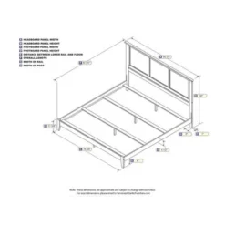 Madison King Platform Bed With Open Foot In White - King -Bed Frame Shop 603c7656 b758 4d08 abcb 2d31a6b49a85