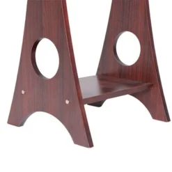 Merax Jewelry Cabinet Armoire Lockable Standing Storage With LED Lights - White -Bed Frame Shop 6081c53f 8018 4f2d a733 ca28fa84d65d