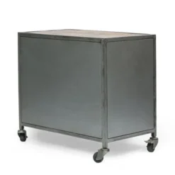 Gieke Industrial Handcrafted Mango Wood Shoe Rack By Christopher Knight Home - Natural + Gray -Bed Frame Shop 60c08d2d 2b57 441f 814a 229500e7db4c