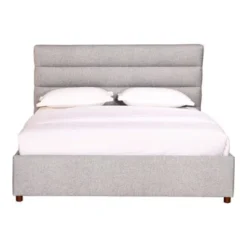 Aurelle Home Modern Velvet Upholstered Bed - King -Bed Frame Shop 6183fe83 4a11 4891 a46f d834983e495c