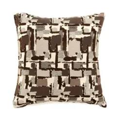 Contemporary Brown 17" X 17" Pillow (2/CTN)