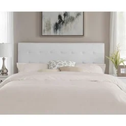 Jessenia Tufted Upholstered Headboard, Height Adjustable Queen Size Headboard, Bed Backboard Padded Premium Fabric Headboard - Queen,Cream 28 Jessenia Tufted Upholstered Headboard, Height Adjustable Queen Size Headboard, Bed Backboard Padded Premium Fabric Headboard - Queen,Cream -Bed Frame Shop 62b1cba2 cb1a 451f b364 2ef8f93cf085