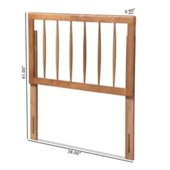 Baxton Studio Valin Contemporary Ash Walnut Finished Wood Headboard - Full -Bed Frame Shop 631fdd23 ed63 4ea7 ab5f d5808c400efe