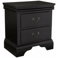 22" Wide Nightstand With Drawers - Black -Bed Frame Shop 636b834c 860c 4f0d a34e 471009941c2d