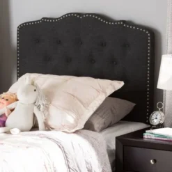 Copper Grove Craik Contemporary Fabric Headboard - Beige - Queen -Bed Frame Shop 637af483 2076 49b3 bf44 c0b80fa33c89