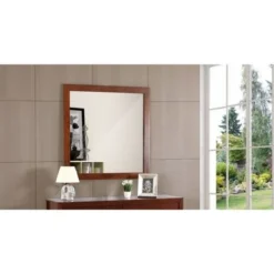 Burlington Bedroom Mirror - Cherry