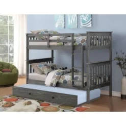 Twin Trundle - Dark Grey -Bed Frame Shop 651f29c5 4c65 4c59 b930 621d009258c5