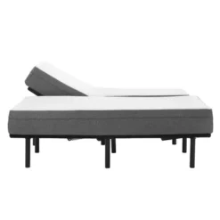 FlexSleep 8" Firm Gel Infused Cal King Split Memory Foam Mattress/Bed-in-a-Box And FlexSleep 2.0 Adjustable Bed Base -Bed Frame Shop 65289c11 e064 44cb 9b22 053fad34937d