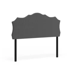 Gracewood Hollow Farouk Fabric Headboard - Grey - King -Bed Frame Shop 6916ab0f bc7d 4003 8e33 79879797c3c7