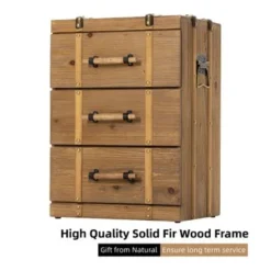 COZAYH Vintage Mid Century Nightstand, Distressed Solid Wood End Table For Living Room, Fully Assembled - 4-drawer -Bed Frame Shop 69832655 a7ef 48d9 99f5 d2520935e6da