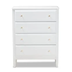 Baxton Studio Naomi Classic And Transitional 4-Drawer Bedroom Chest - 4-drawer -Bed Frame Shop 6ac502ea 3ecc 425e bd71 3dfe1680ff42